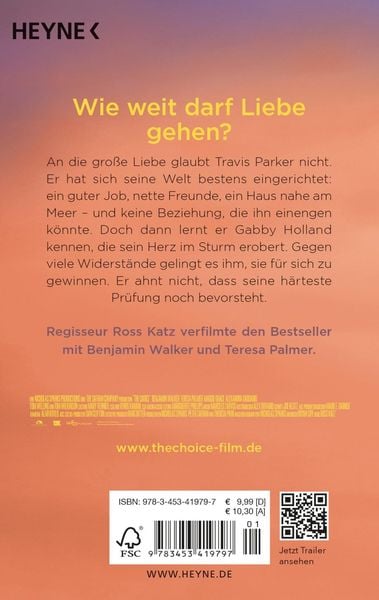 Produktbild: The Choice - Bis zum letzten Tag
