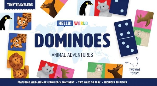 Produktbild: Tiny Travelers Dominoes: Animal Adventures