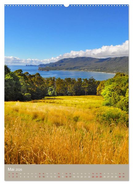 Produktbild: Erlebe mit mir Tasmanien (hochwertiger Premium Wandkalender 2026 DIN A2 hoch), Kunstdruck in Hochglanz