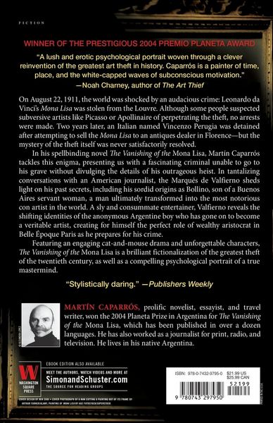 Produktbild: The Vanishing of the Mona Lisa