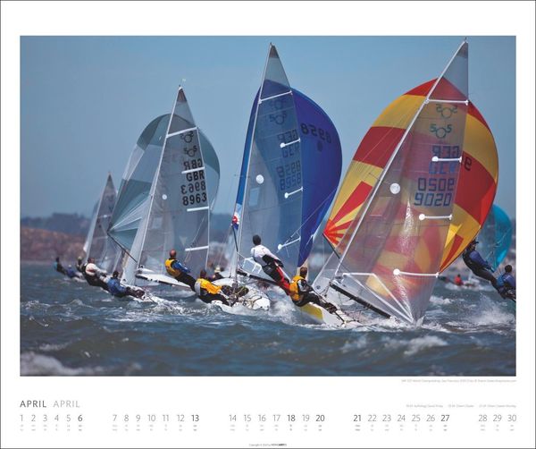 'Sailing Kalender 2025' 'Wandkalender'