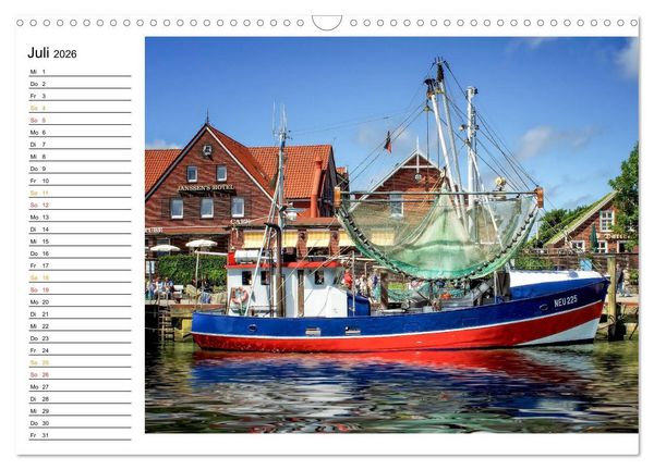 Produktbild: Ostfriesland - maritim pur (Wandkalender 2026 DIN A3 quer), CALVENDO Monatskalender