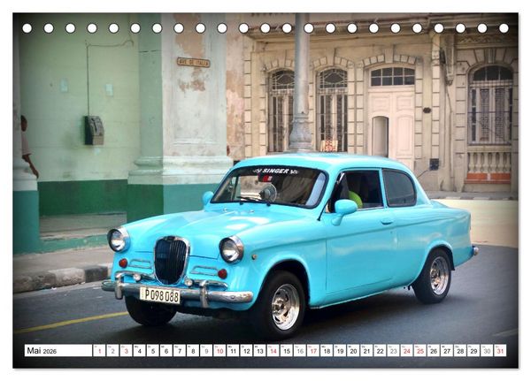 Produktbild: Oldtimer Rarit&auml;ten - Britische Traditionsmarken (Tischkalender 2026 DIN A5 quer), CALVENDO Monatskalender