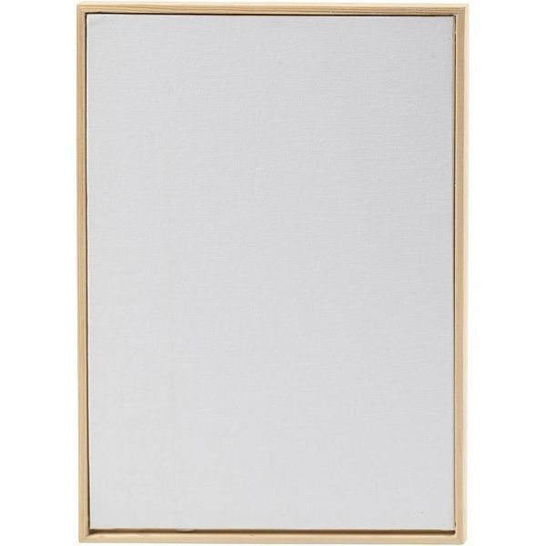 Produktbild: Creativ Company Malpappe mit Rahmen, A4, Gr&ouml;&szlig;e 21x29,7 cm, 280 g, Wei&szlig;, 1 Stk