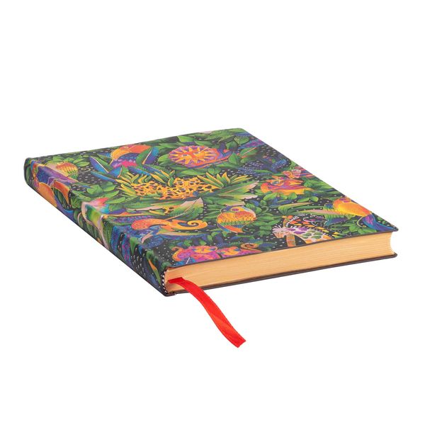 Softcover Notizbuch Jungle Song Midi Liniert
