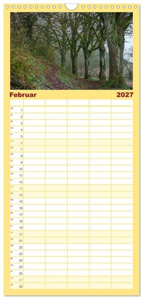 Produktbild: Familienplaner 2027 - Herbst rund um den Bodensee mit 5 Spalten (Wandkalender, 21 x 45 cm) CALVENDO