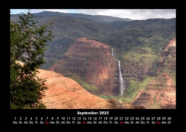 Produktbild: Bergige Welten 2025 Fotokalender DIN A3
