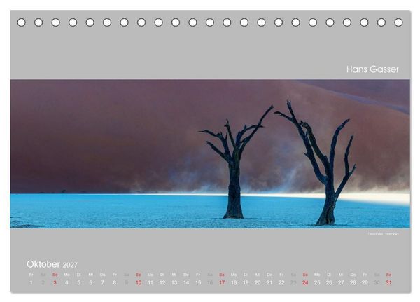 Produktbild: GROSSARTIGE LANDSCHAFTEN 2027 (Tischkalender 2027 DIN A5 quer), CALVENDO Monatskalender