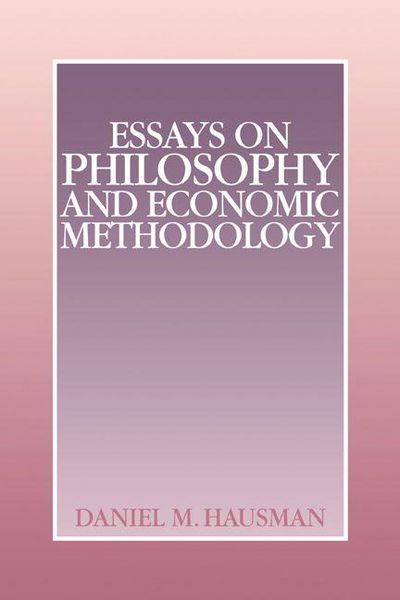 Produktbild: Essays on Philosophy and Economic Methodology