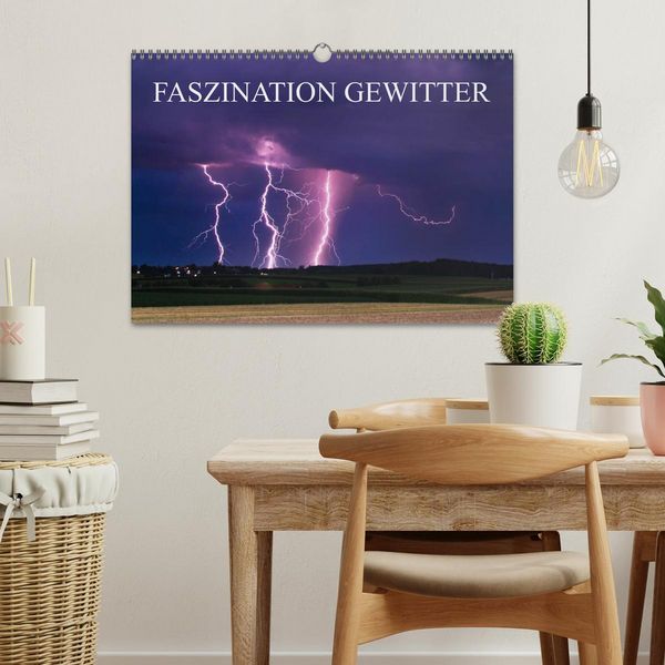 Produktbild: Faszination Gewitter (Wandkalender 2026 DIN A3 quer), CALVENDO Monatskalender