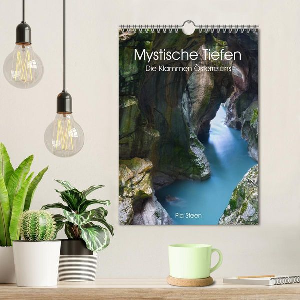 Produktbild: Mystische Tiefen - Die Klammen &Ouml;sterreichs (Wandkalender 2026 DIN A4 hoch), CALVENDO Monatskalender