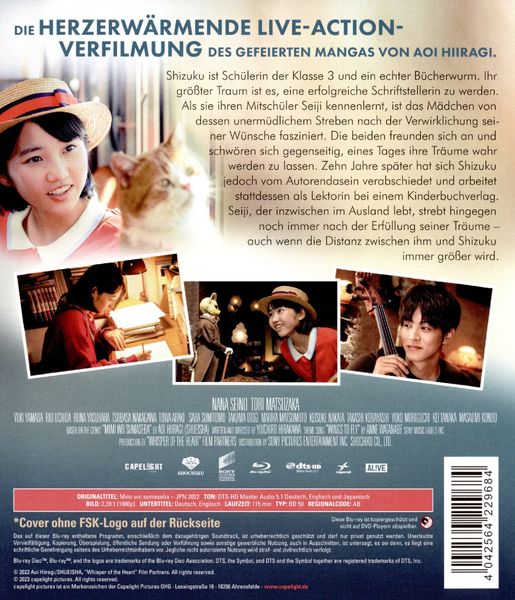 Produktbild: Stimme des Herzens - Whisper of the Heart
