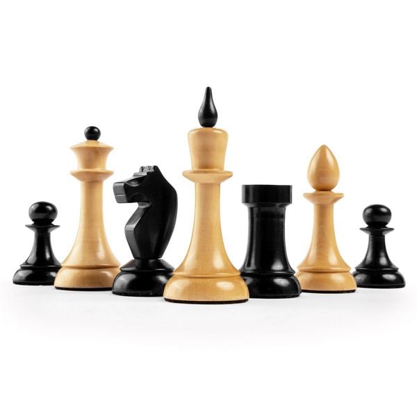 Produktbild: Philos 2530 - Schachset Gambit Deluxe, Feld 50 mm, Holz, Ferrer World-Class