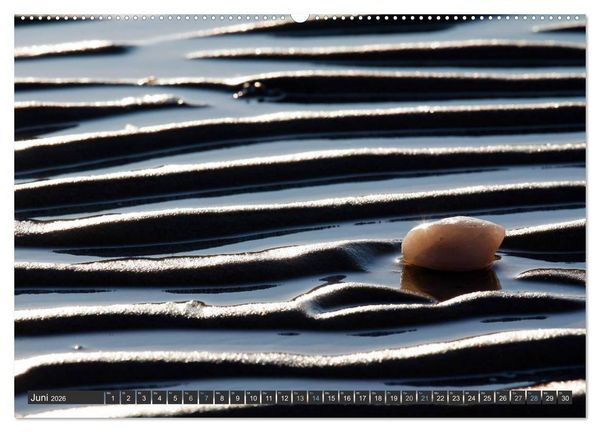Produktbild: F&ouml;hr und Amrum - Spazierg&auml;nge am Meer (hochwertiger Premium Wandkalender 2026 DIN A2 quer), Kunstdruck in Hochglanz
