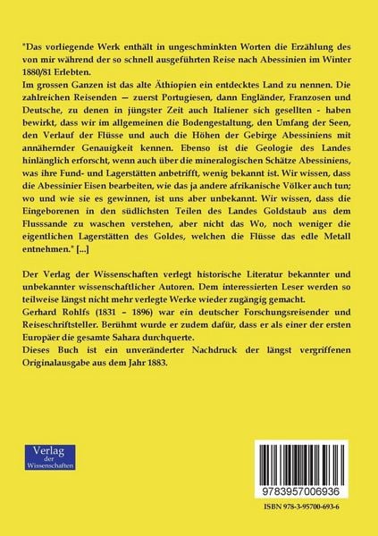 Produktbild: Meine Mission nach Abessinien