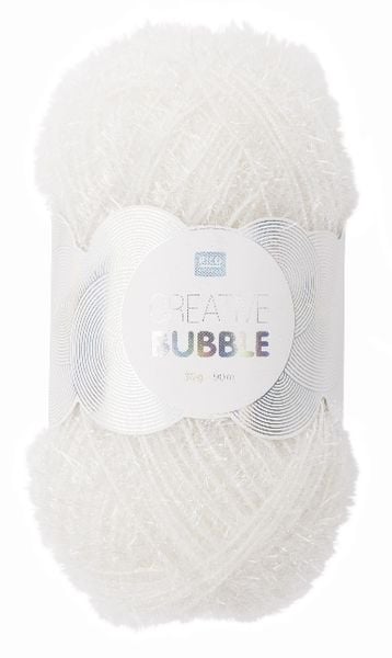 Produktbild: Sp&uuml;lschwammgarn Creative Bubble Wei&szlig;