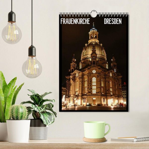 Produktbild: Frauenkirche Dresden (Wandkalender 2026 DIN A4 hoch), CALVENDO Monatskalender