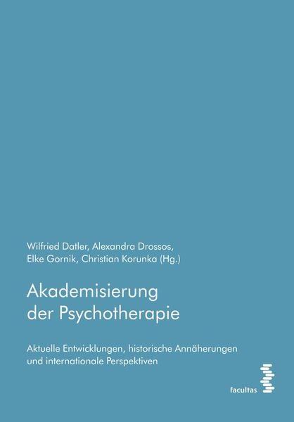 Produktbild: Akademisierung der Psychotherapie