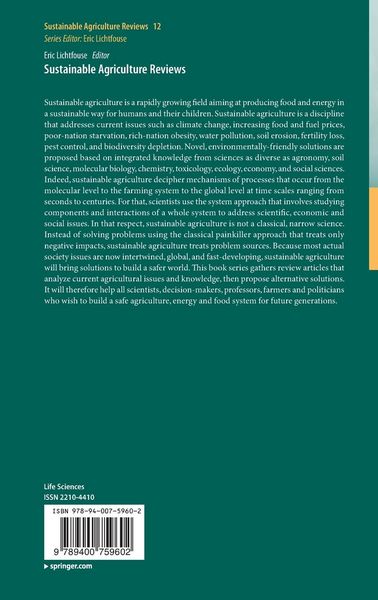 Produktbild: Sustainable Agriculture Reviews