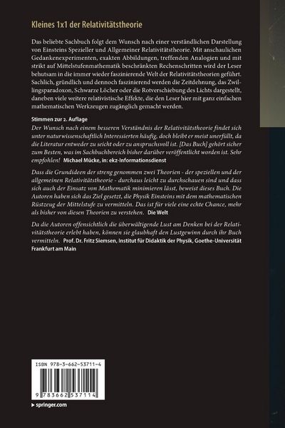 Produktbild: Kleines 1x1 der Relativit&auml;tstheorie