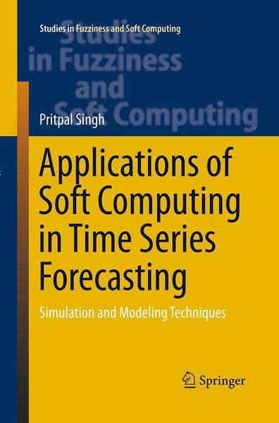 Produktbild: Applications of Soft Computing in Time Series Forecasting