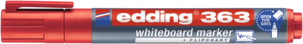 Produktbild: edding 363 Whiteboardmarker rot