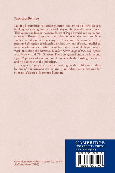 Produktbild: Essays on Pope