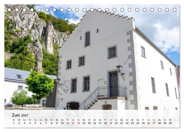 Produktbild: Ein Spaziergang durch Essing im Altm&uuml;hltal (Tischkalender 2027 DIN A5 quer), CALVENDO Monatskalender
