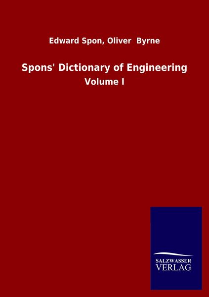 Produktbild: Spons' Dictionary of Engineering