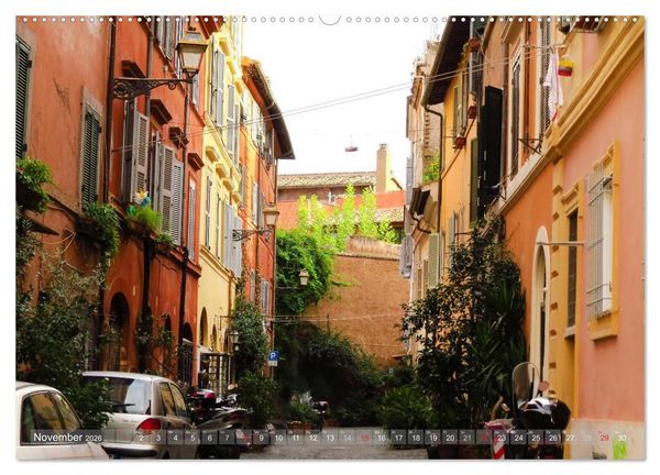 Produktbild: Rom - der gem&uuml;tliche Stadtteil Trastevere (Wandkalender 2026 DIN A2 quer), CALVENDO Monatskalender