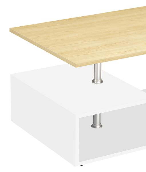 Produktbild: Holz Sofatisch Couchtisch Wohnzimmertisch Maliso M