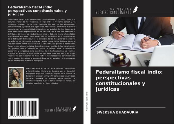 Produktbild: Federalismo fiscal indio: perspectivas constitucionales y jur&iacute;dicas