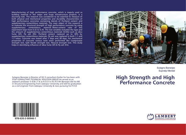 Produktbild: High Strength and High Performance Concrete
