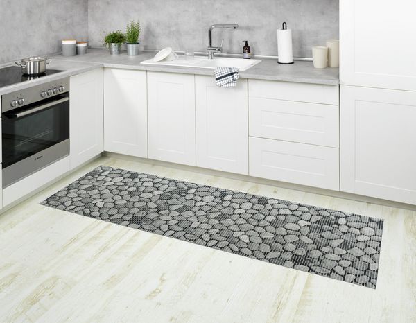Produktbild: Badematte Sassi, 65 x 200 cm, zuschneidbar