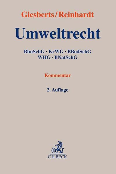 Umweltrecht, Gebundene Ausgabe von , C.H. Beck, 978-3-406-71657-7