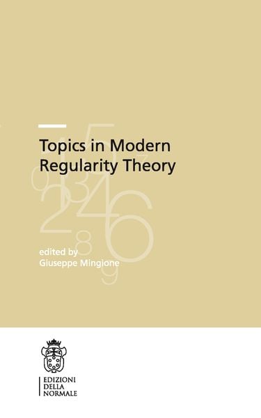 Produktbild: Topics in Modern Regularity Theory