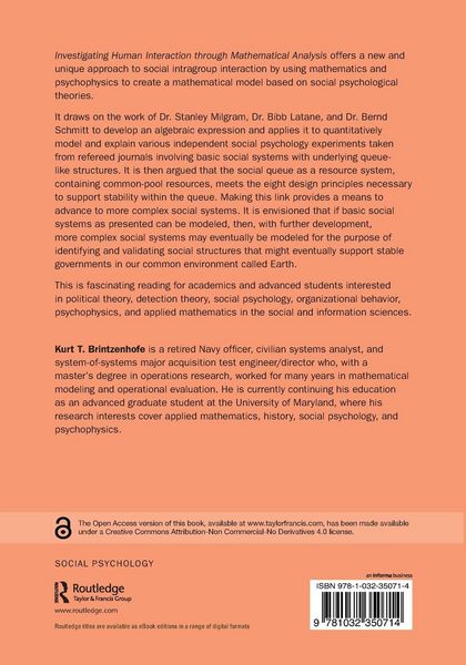 Produktbild: Investigating Human Interaction through Mathematical Analysis