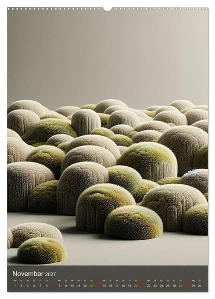Produktbild: Geometrie der Natur &ndash; Formen, Muster, Strukturen (Wandkalender 2027 DIN A2 hoch), CALVENDO Monatskalender