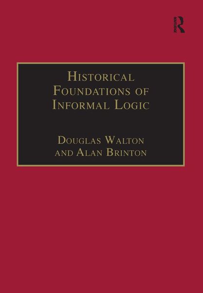 Produktbild: Historical Foundations of Informal Logic