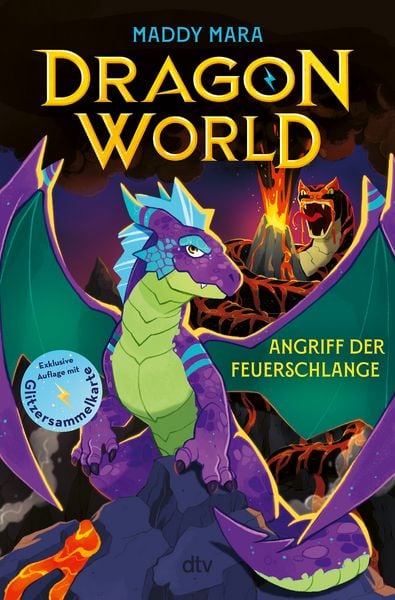Dragon World – Angriff der Feuerschlange, Gebundene Ausgabe von Maddy Mara, dtv, 9783423766135