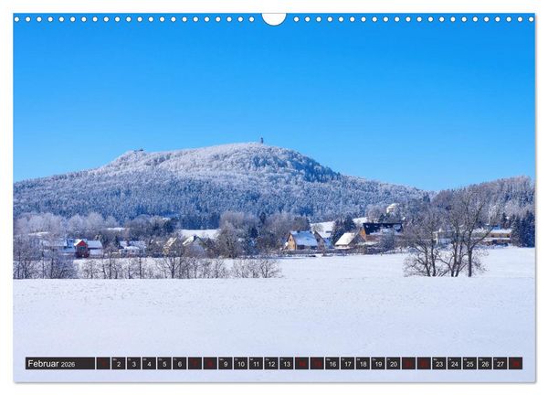 Produktbild: Zittauer Gebirge - Deutschlands kleinstes Mittelgebirge (Wandkalender 2026 DIN A3 quer), CALVENDO Monatskalender