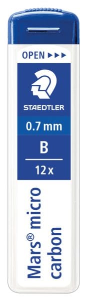Produktbild: STAEDTLER Feinmine Mars&reg; micro carbon 250 0,7mm B, 12er Set