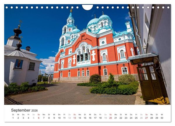 Produktbild: Russlands Norden 2026 (Wandkalender 2026 DIN A4 quer), CALVENDO Monatskalender