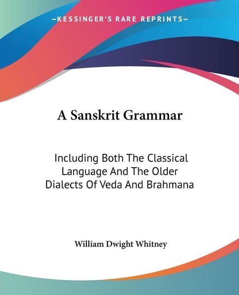 Produktbild: A Sanskrit Grammar