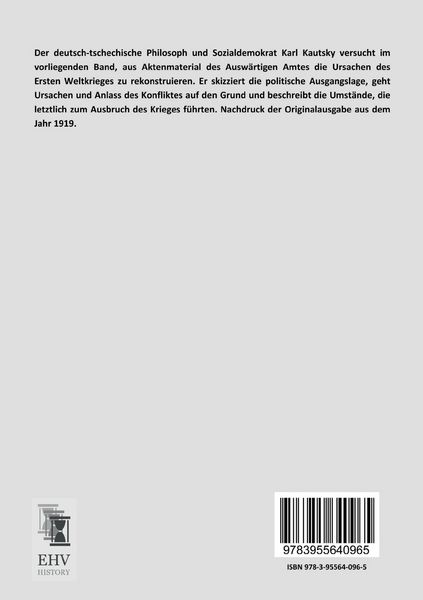 Produktbild: Wie der Weltkrieg entstand