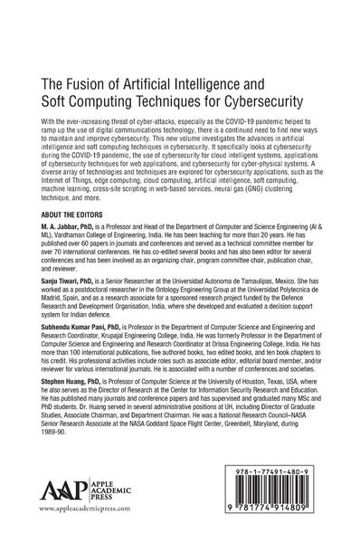 Produktbild: The Fusion of Artificial Intelligence and Soft Computing Techniques for Cybersecurity