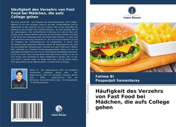 Produktbild: H&auml;ufigkeit des Verzehrs von Fast Food bei M&auml;dchen, die aufs College gehen