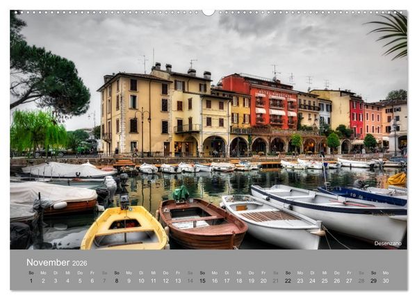 Produktbild: Italienische Momente (hochwertiger Premium Wandkalender 2026 DIN A2 quer), Kunstdruck in Hochglanz