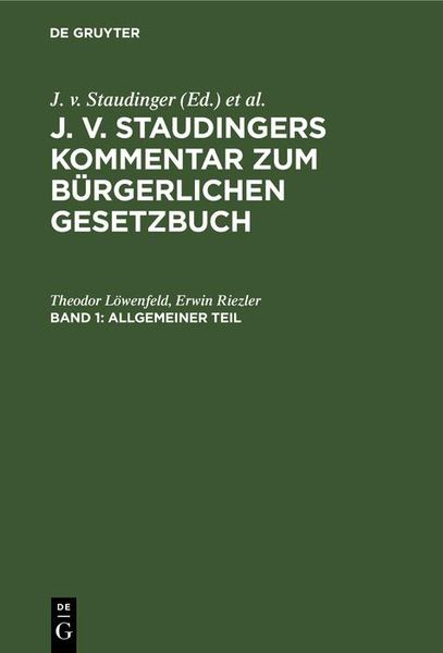 Produktbild: Allgemeiner Teil