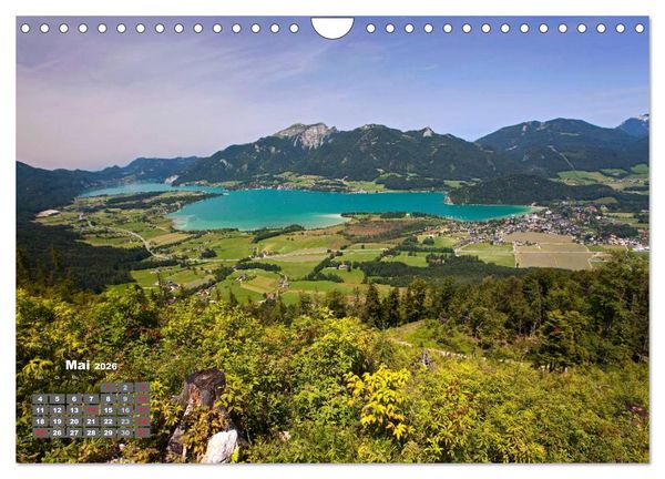 Produktbild: Die weiten T&auml;ler im Salzburger Land (Wandkalender 2026 DIN A4 quer), CALVENDO Monatskalender